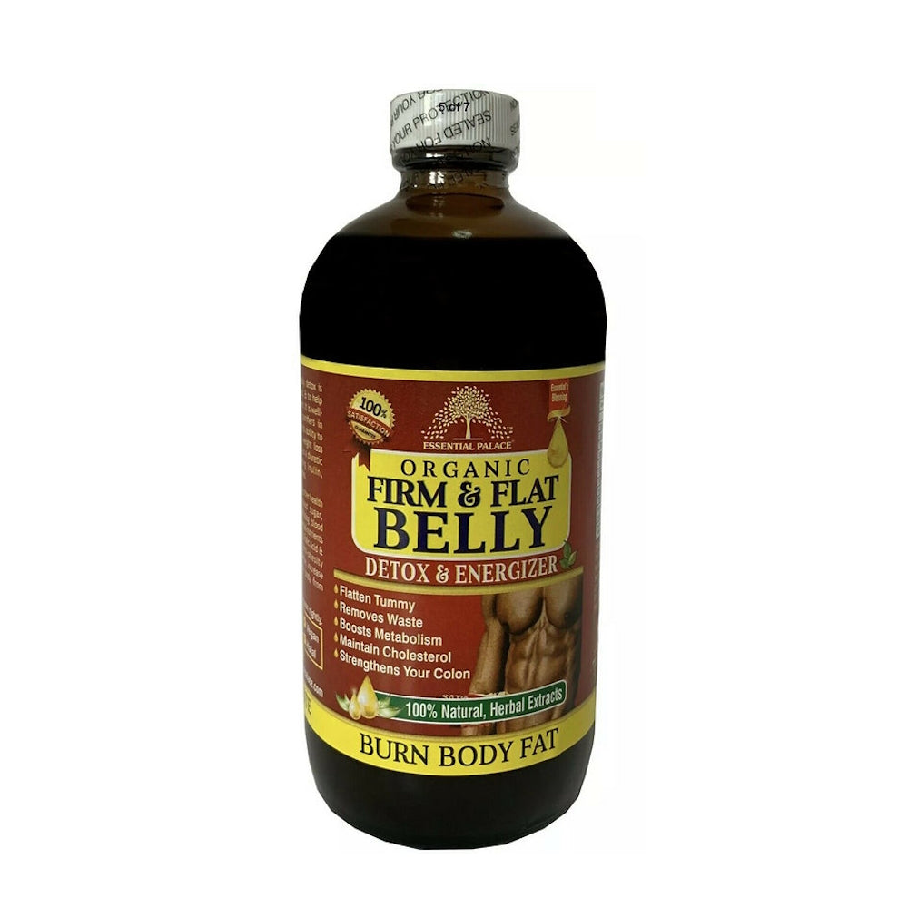 Organic Firm & Flat Belly Detox & Energizer, Burn Body Fat & Remove Waste 16 oz.