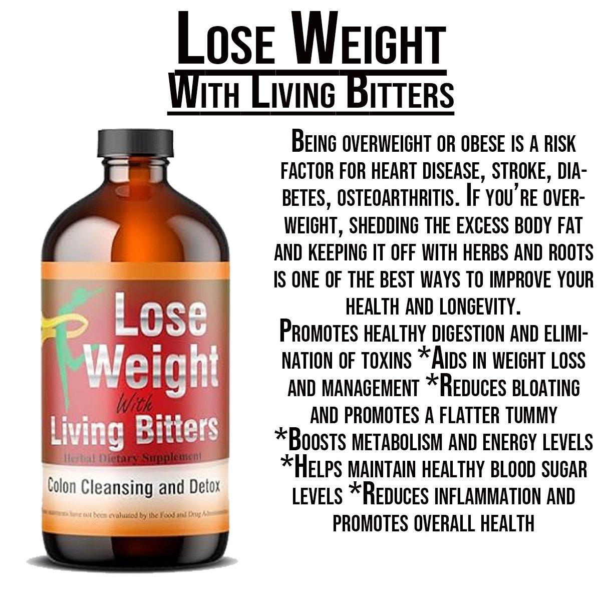 LOSE WEIGHT LIVING BITTERS