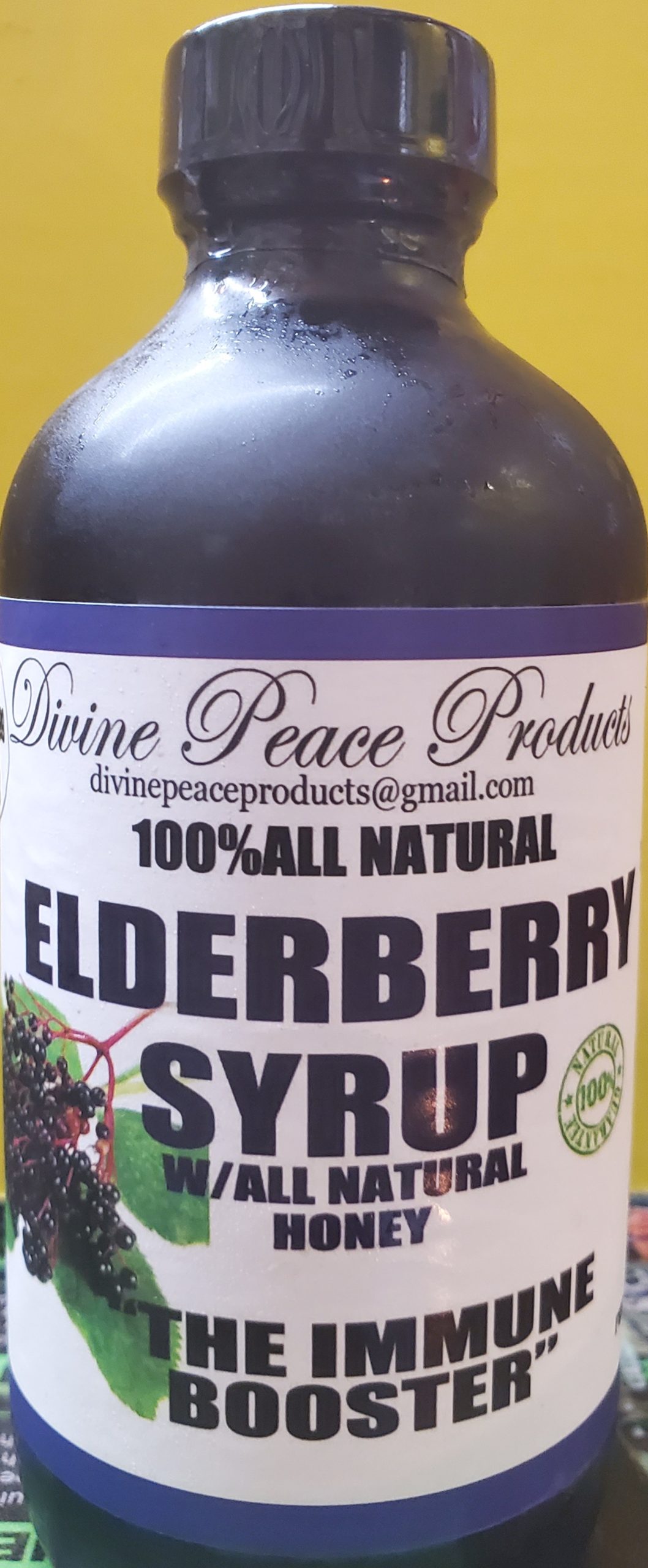 ELDERBERRY SYRUP